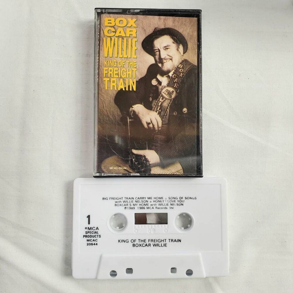 Boxcar Willie – King of the Freight Train Cassette Album 1986 MCA Records
